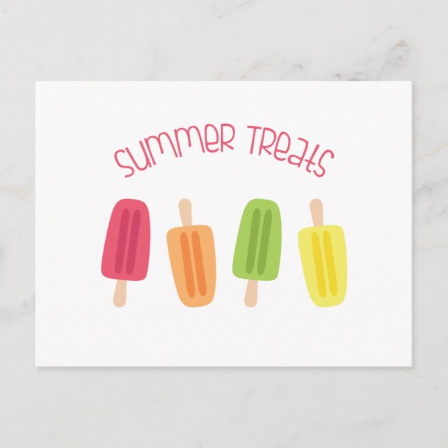 Summer Treats Postcard (Front)
