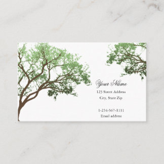 Summer Trees Business Card #2