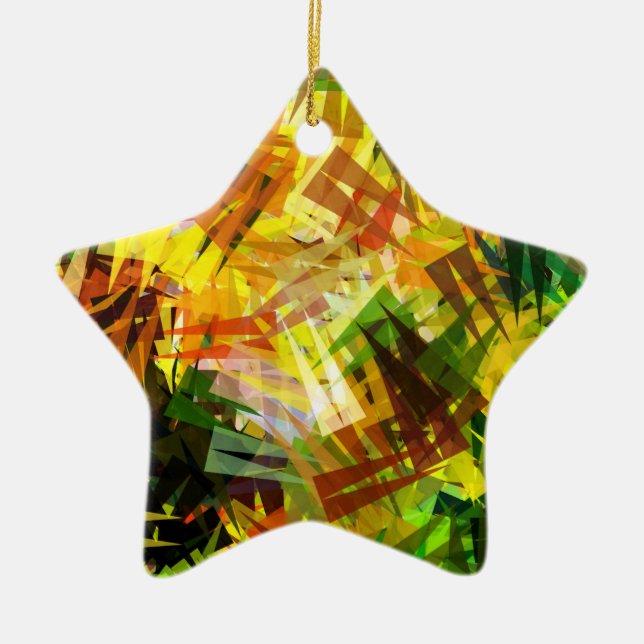 SUMMER TREES CERAMIC ORNAMENT (Front)