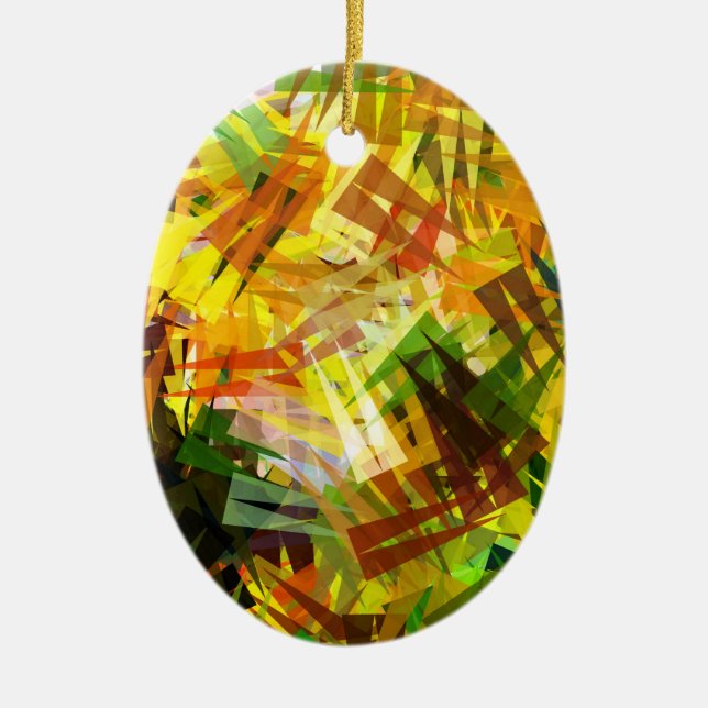 SUMMER TREES CERAMIC ORNAMENT (Front)