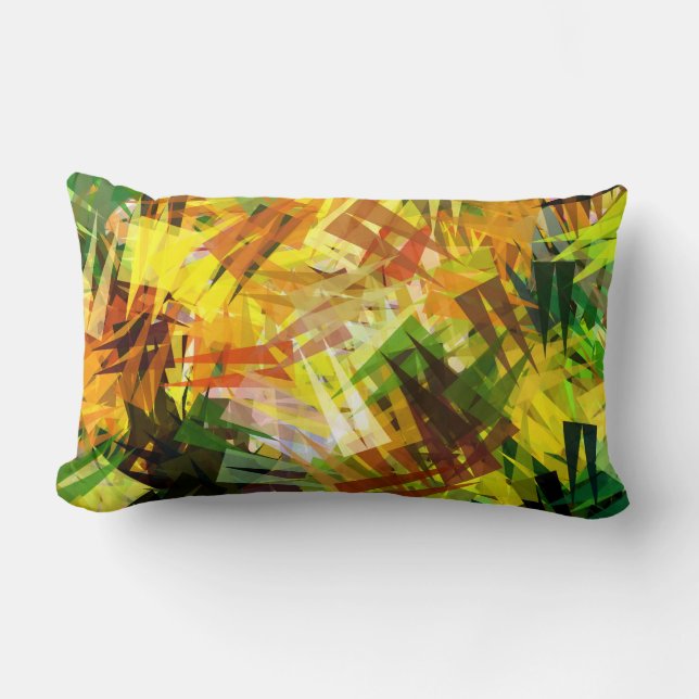 SUMMER TREES LUMBAR PILLOW (Front)