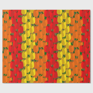 Summer Tulip Field Wrapping Paper
