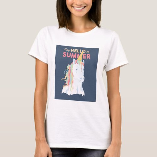 Summer Unicorn T_Shirt