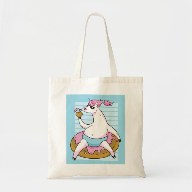 Summer Unicorn Tote Bag