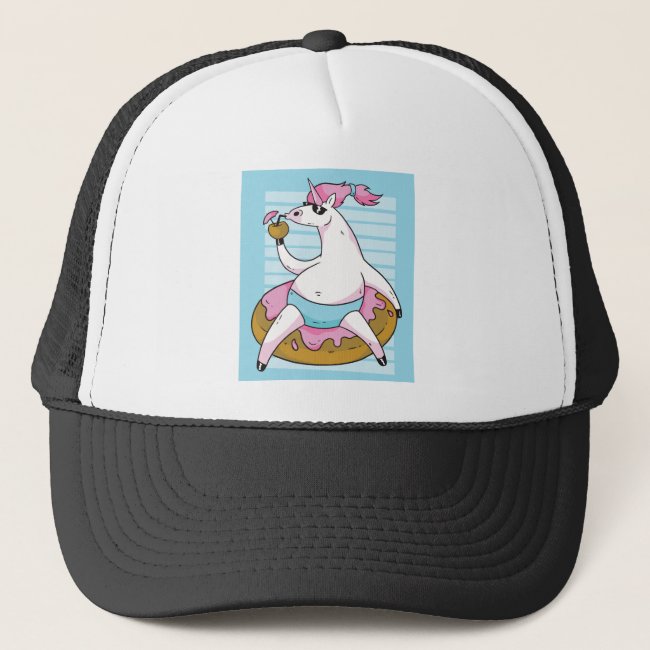 Summer Unicorn Trucker Hat