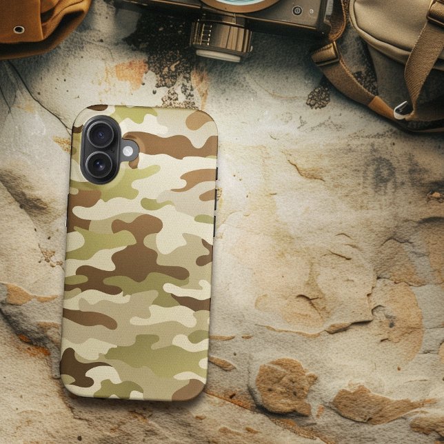 Summer Urban Camo Brown Green Tan Case-Mate iPhone Case (Summer Urban Camo Brown Green Tan Case-Mate iPhone Case)