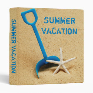 Summer Vacation 1" Photo Album 3 Ring Binder