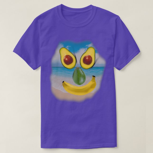 Summer vacation avocado T-Shirt (Design Front)