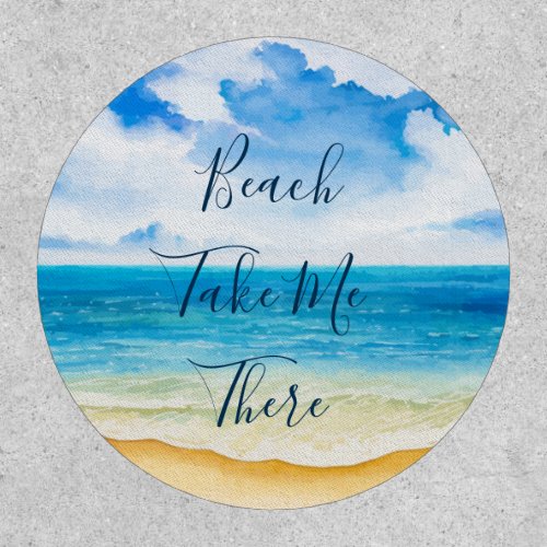 Summer Vacation Beach Patch