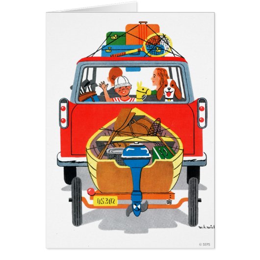Summer Vacation Cards (Front)