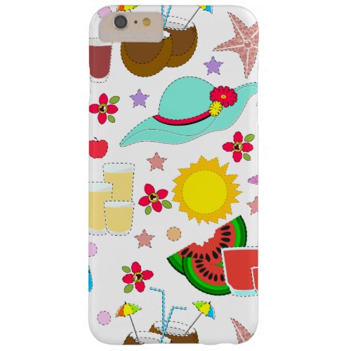 Summer Vacation Barely There iPhone 6 Plus Case