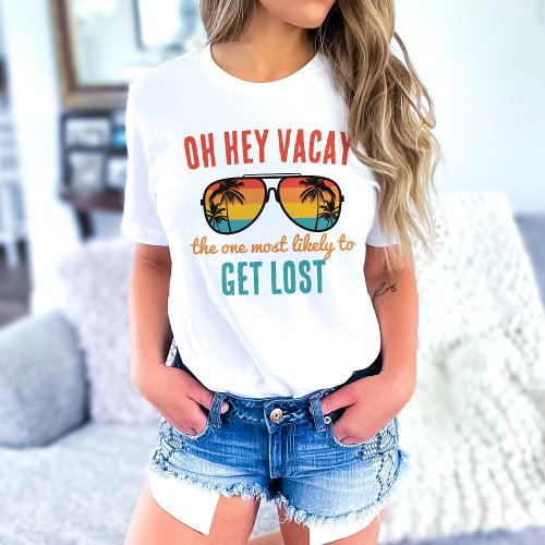 Summer Vacation Funny Girls Trip Custom Cool Vacay T_Shirt