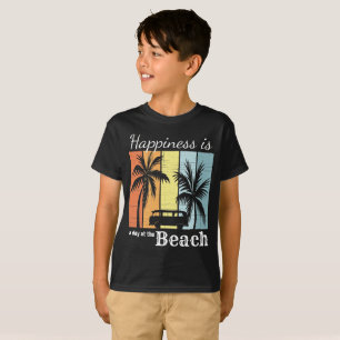 Summer Vacation Happiness is a Day at the Beach T-Shirt