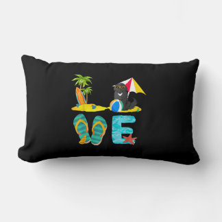 Summer vacation newfoundland | Love newfoundland Lumbar Pillow