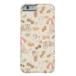 Summer Vacation Pattern Barely There iPhone 6 Case