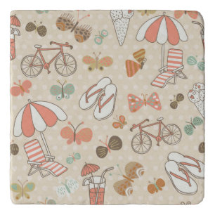 Summer Vacation Pattern Trivet