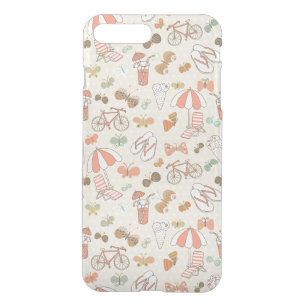 Summer Vacation Pattern iPhone 8 Plus/7 Plus Case