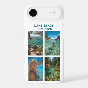 Summer Vacation Photo Collage iPhone 17 Air Case