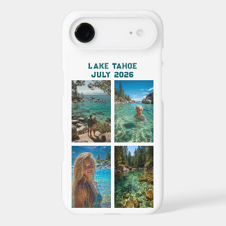 Summer Vacation Photo Collage iPhone 17 Air Case