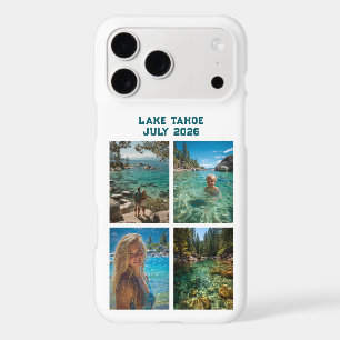 Summer Vacation Photo Collage iPhone 17 Pro Max Case