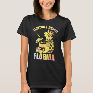 Summer Vacation Retro Sunset Florida Daytona Beach T-Shirt