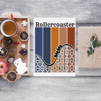 Summer Vacation Riding the Rollercoaster Retro