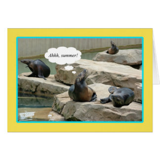 Summer Vacation! Time for chillaxin' Cards