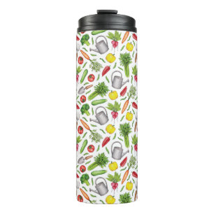 Summer Vegetable Garden Thermal Tumbler