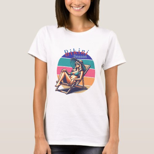 summer Vibe Design T_Shirt