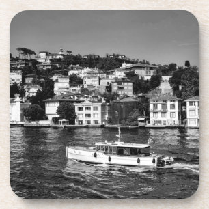 Summer  vibe in Bosphorus in Istanbul Beverage Coaster