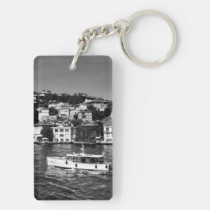 Summer  vibe in Bosphorus in Istanbul Keychain
