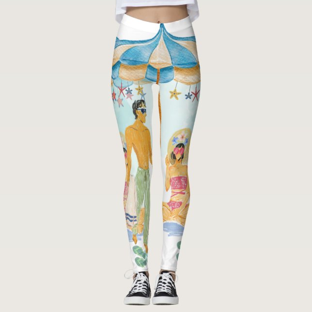 SUMMER VIBE LEGGINGS (Front)