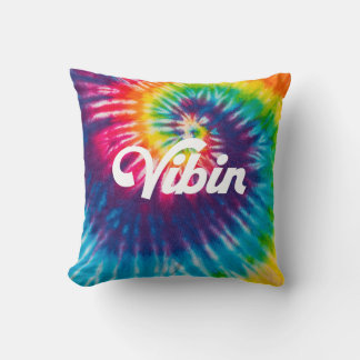 Summer Vibe Print Throw Pillow