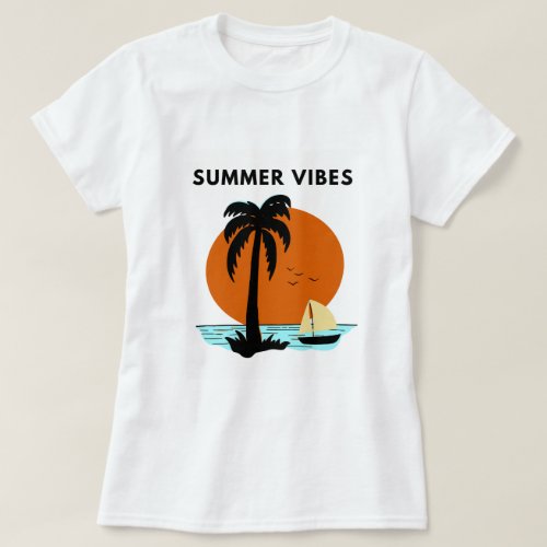 Summer vibe t shirt