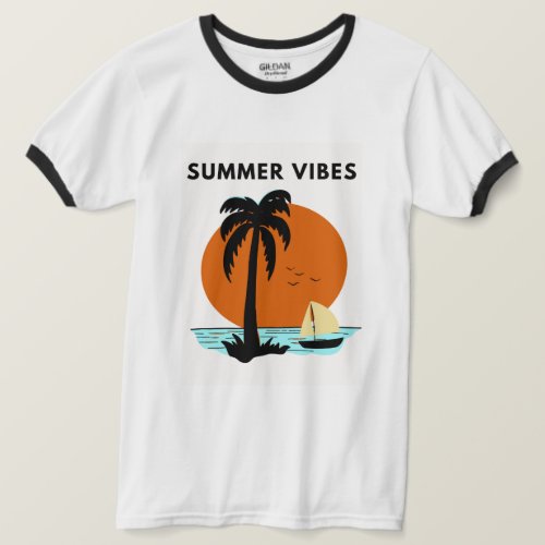 Summer vibe t shirt