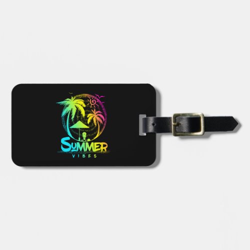 Summer vibes 2024 luggage tag