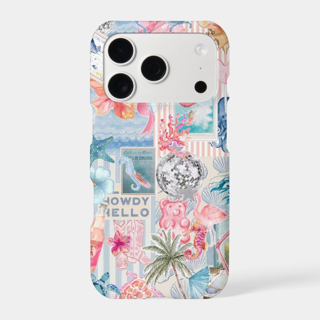 Summer Vibes Aesthetic Phone Case  (Back)