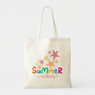 Summer Vibes And Starfish Women's Tote Bag