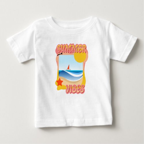 Summer Vibes Baby T_Shirt