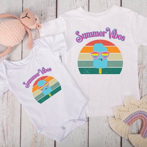 Summer Vibes Baby Toddler T_Shirt