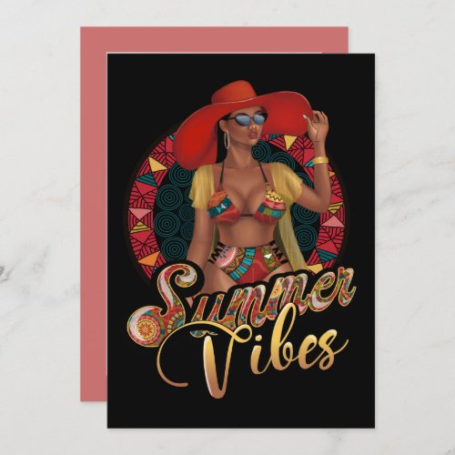 Summer Vibes Bachelorette Party Invitation