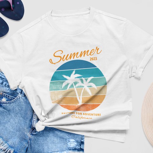 Summer Vibes California Adventure T_Shirt