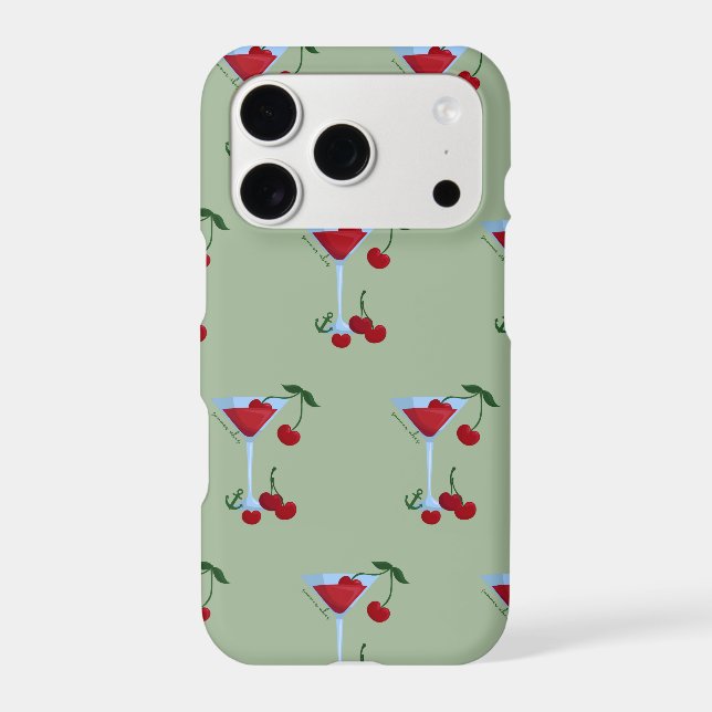  Summer Vibes Cherry iPhone Case (Back)