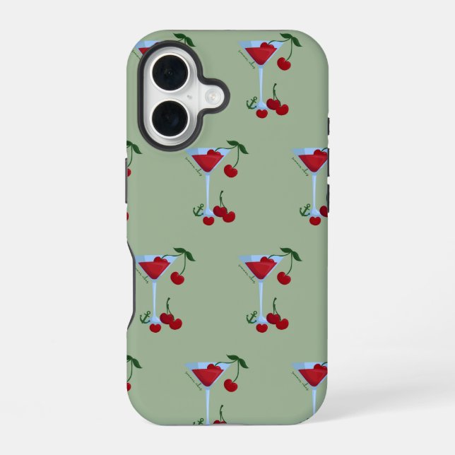  Summer Vibes Cherry Iphone Case (Back)