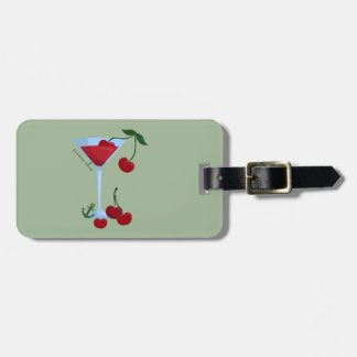 Summer Vibes Cherry Luggage Tag