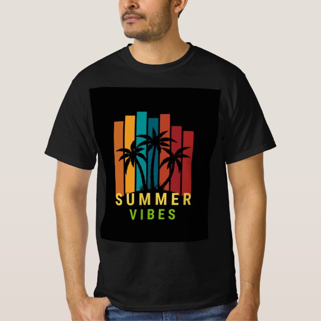 Summer Vibes – Chill in Style T-Shirt (Front)