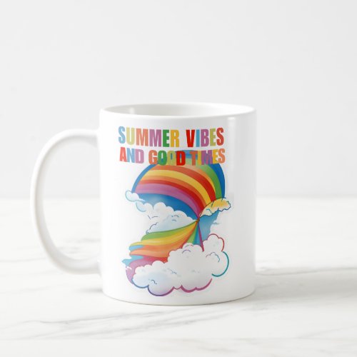 Summer vibes  coffee mug