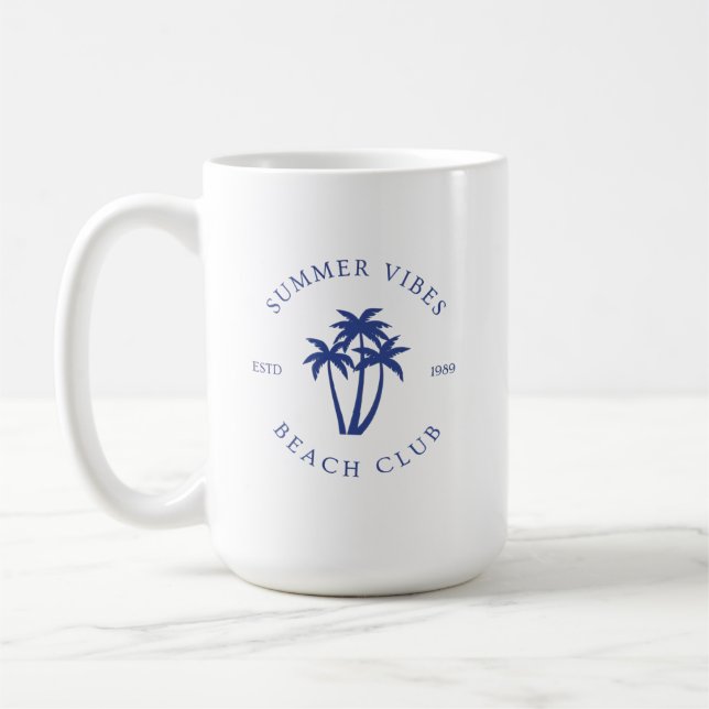 Summer Vibes Coffee Mug (Left)