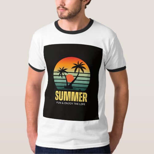 Summer Vibes Cool  Casual T_Shirt Collection