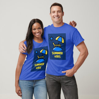 SUMMER VIBES :D ENJOY A FUN SUMMER SHIRTS, TOTES,  T-Shirt